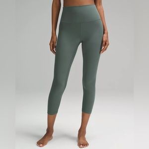 Lululemon Align Leggings 23” Size 4 Forest Green
